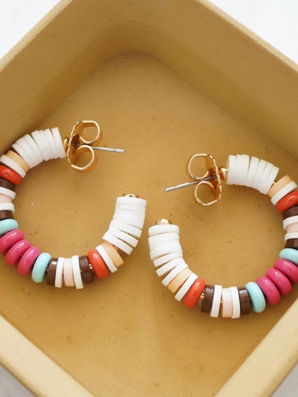Roxanne Assoulin Natural High Hoop Earrings
